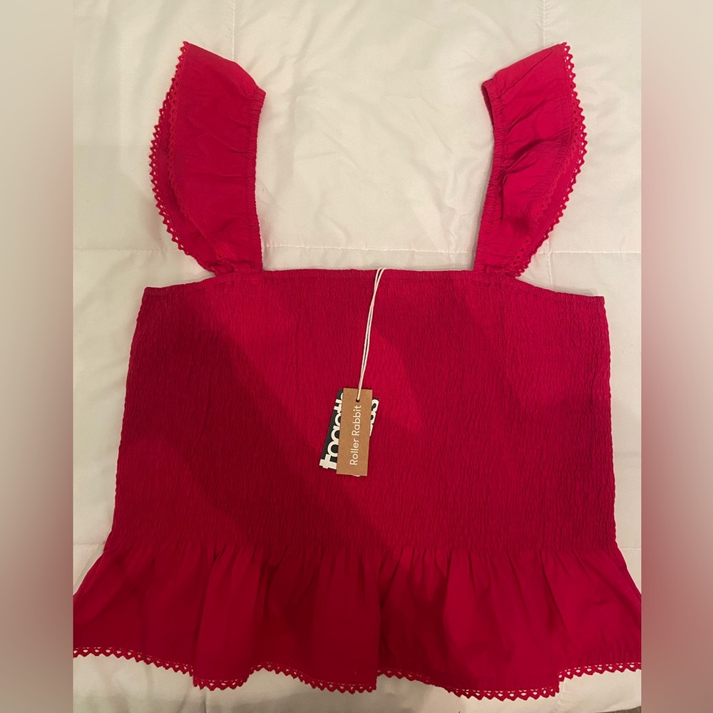 pink roller rabbit top brand new with tags!!